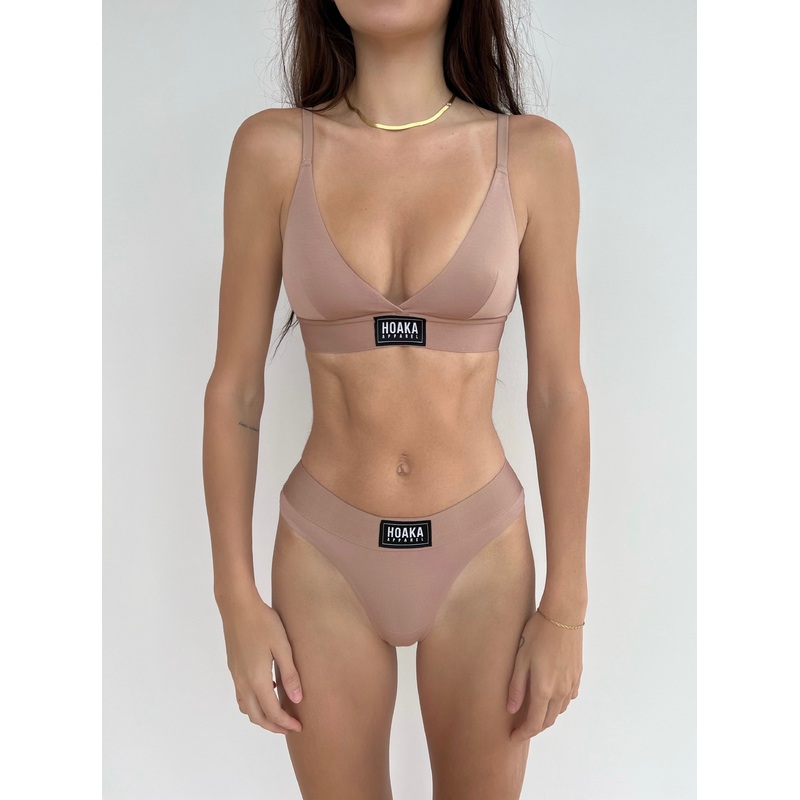 Beige Thong