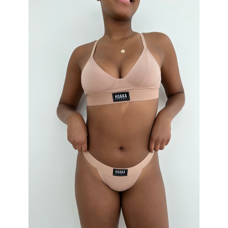 Beige V-String
