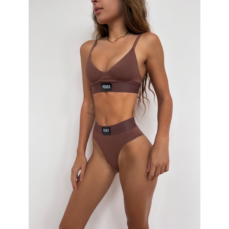 Brown High Waist