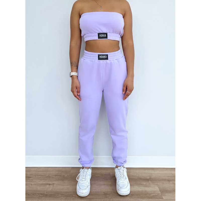 Lilac comfy joggers