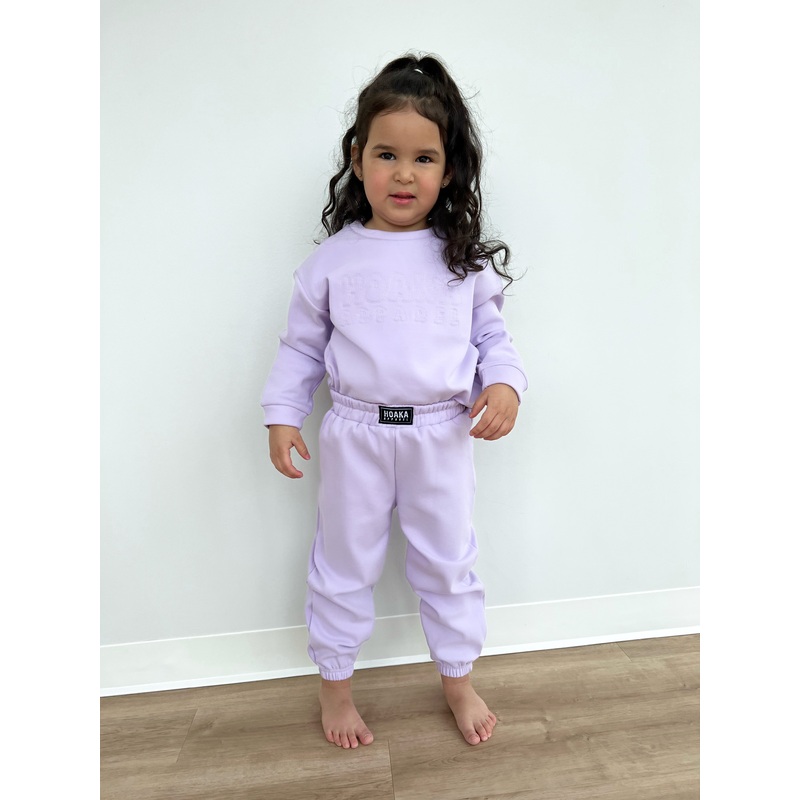 Lilac Comfy Joggers For Baby & Kids