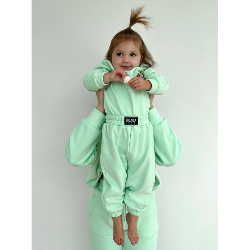 Mint Comfy Joggers For Baby & Kids