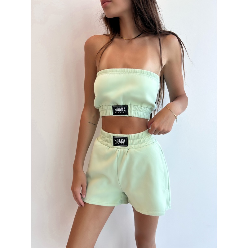 Pistachio Comfy Tube Top – Final Sale