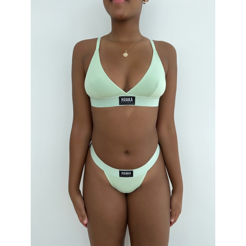 Pistachio Triangle Top – Final Sale