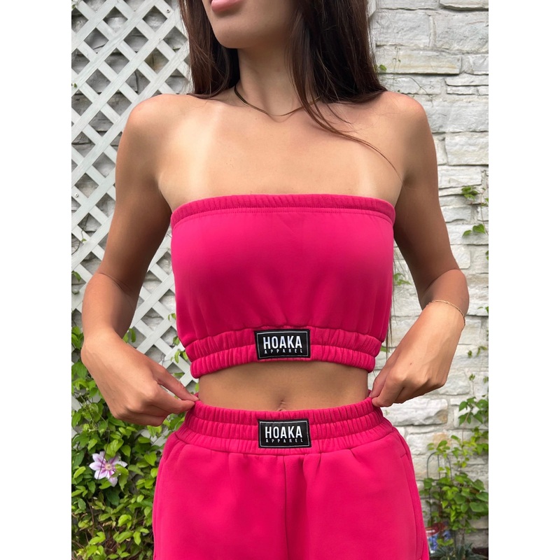 Raspberry Comfy Tube Top – Final Sale