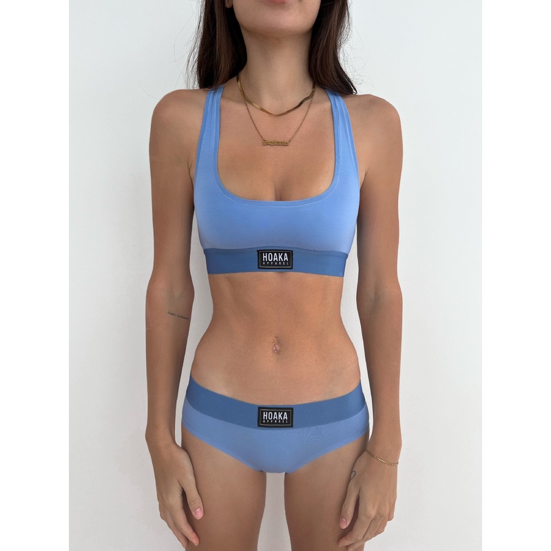 Shady Blue Sport Top