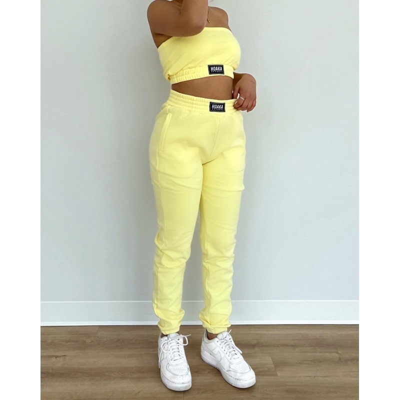 Yellow Comfy Joggers – Final Sale
