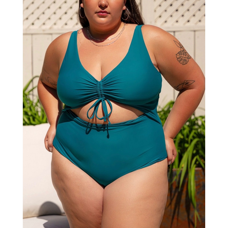 Amber Teal Ecohoaka One Piece (XS-5XL)