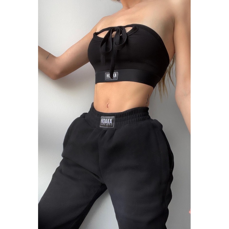 Black Comfy Joggers