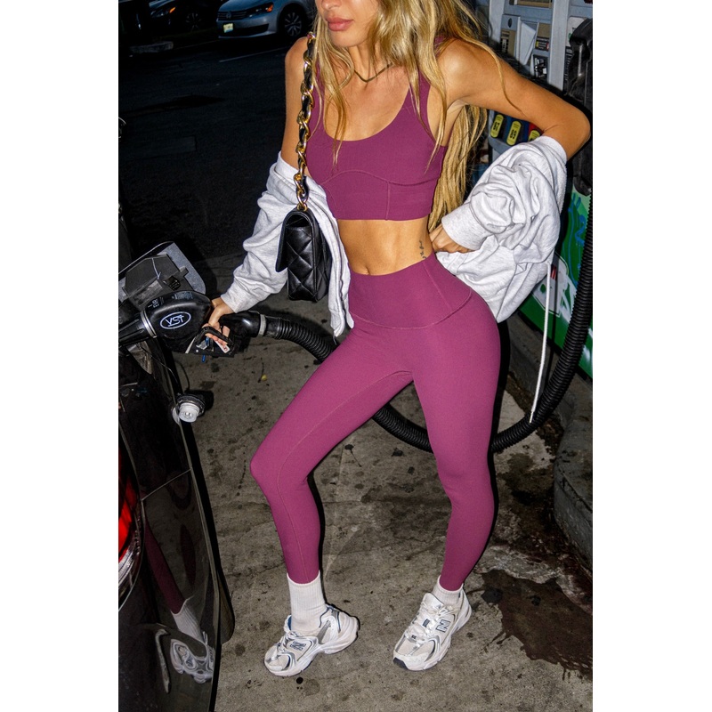 Burgundy Legging