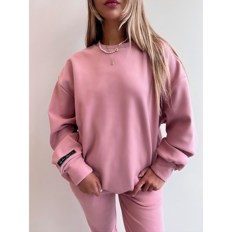 Shady Pink Comfy Crew Neck Sweatshirt (New)