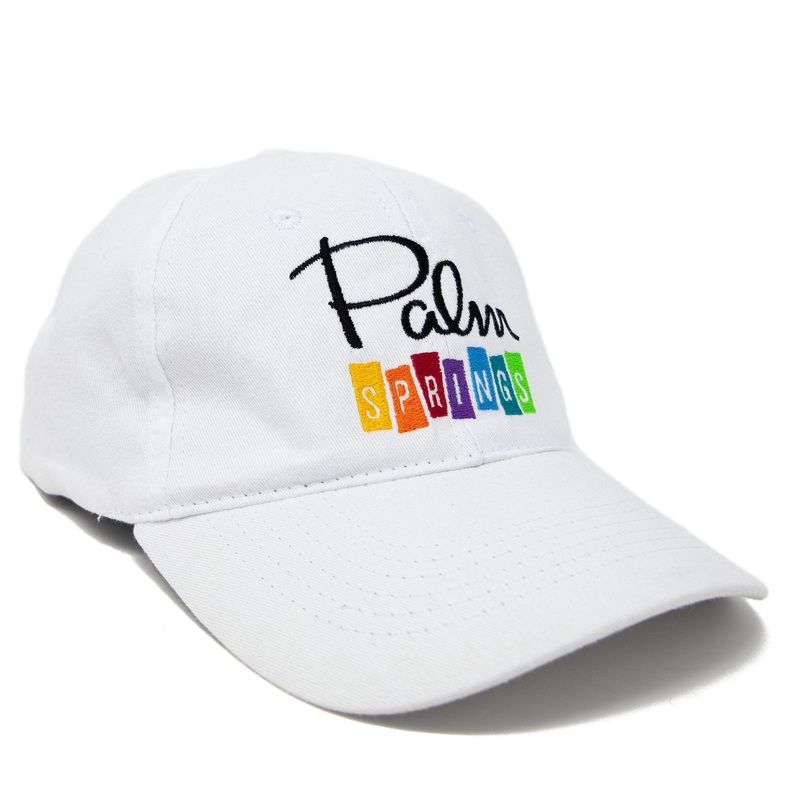 Desert Modern Oasis Rainbow Cap – White