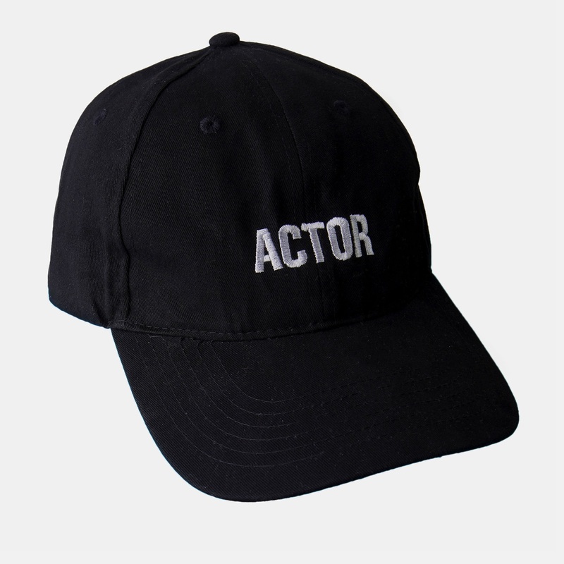 Film Role Embroidered Cap – Actor