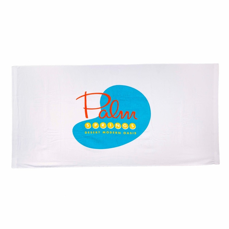 Palm Springs Pool Towel – Pool Design White