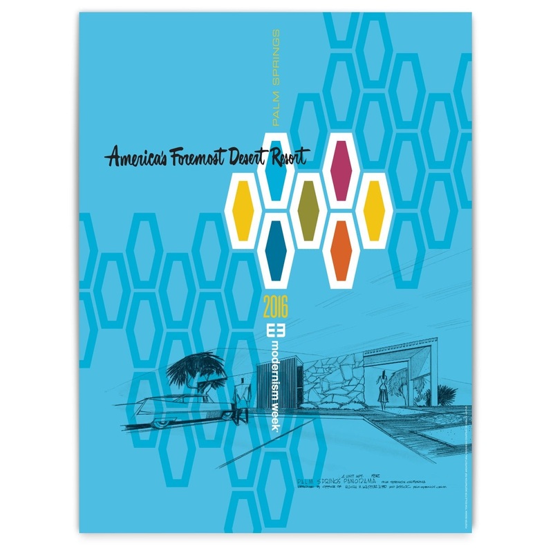 2016 Modernism Week Commemorative Poster