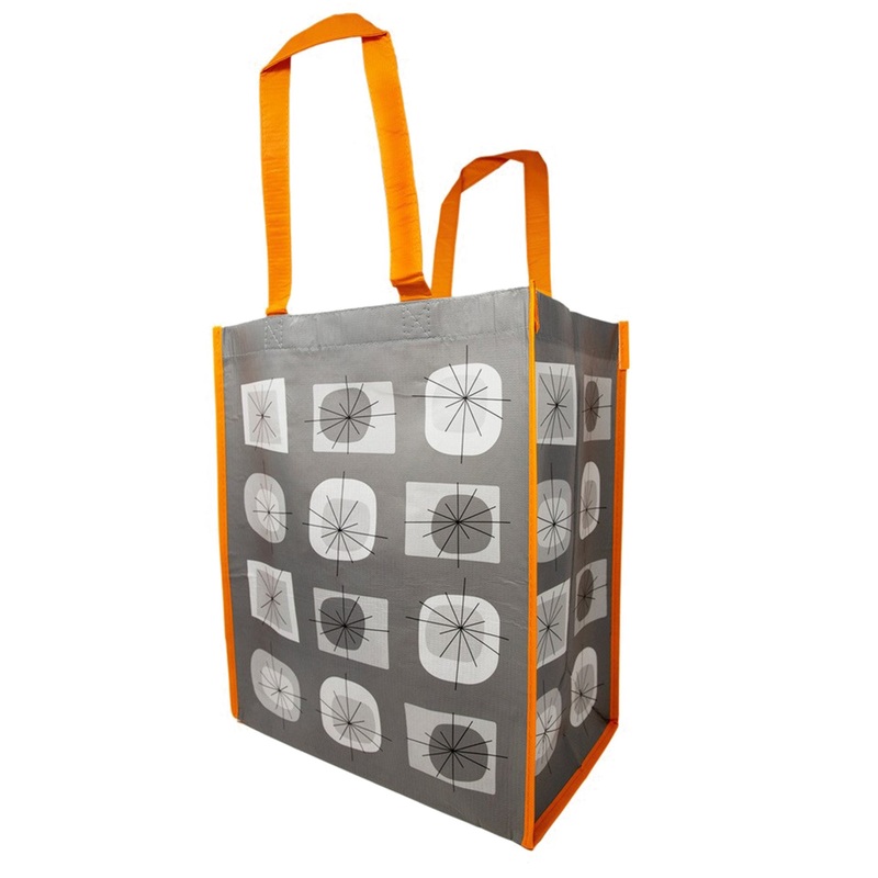 Atomic Recycled Reusable Recyclable Shopping Bag / Tote – Gray