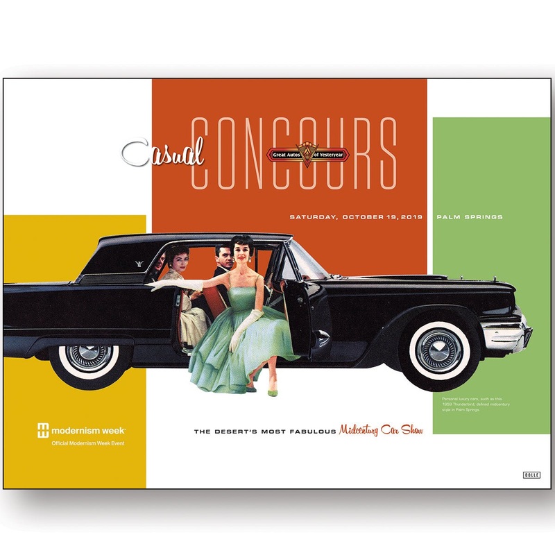 Casual Concours 2019 Poster – Thunderbird