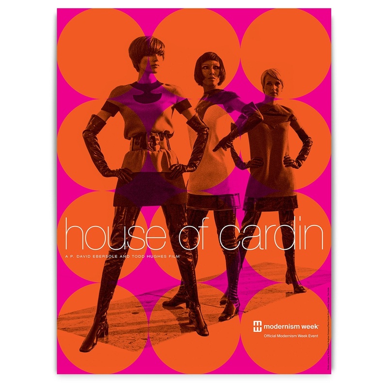 Modernism Week House of Cardin Poster
