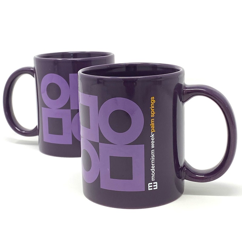 Modernism Week Modernista Mug – Purple