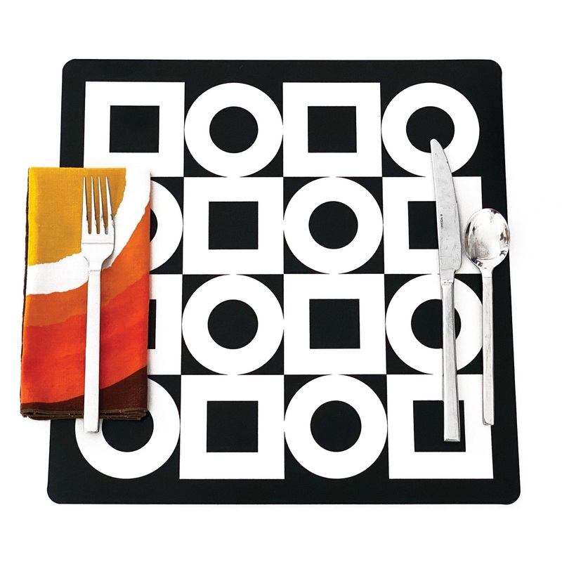 Modernista Placemats – Black