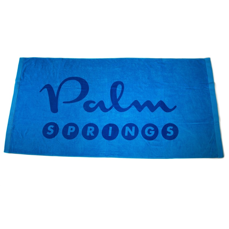 Palm Springs Pool Towel – Aqua