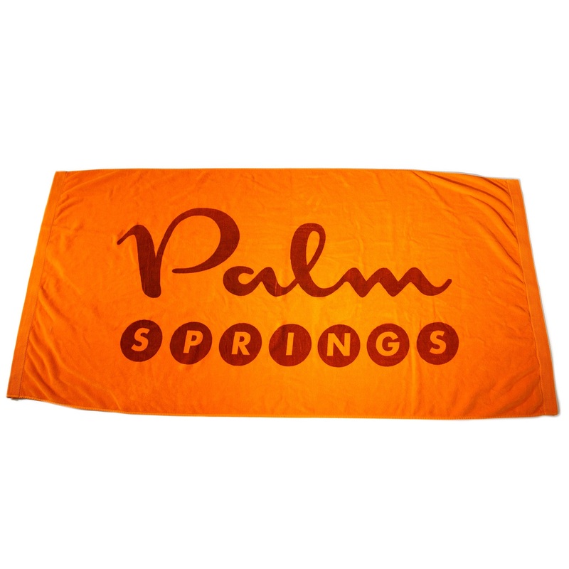 Palm Springs Pool Towel – Orange