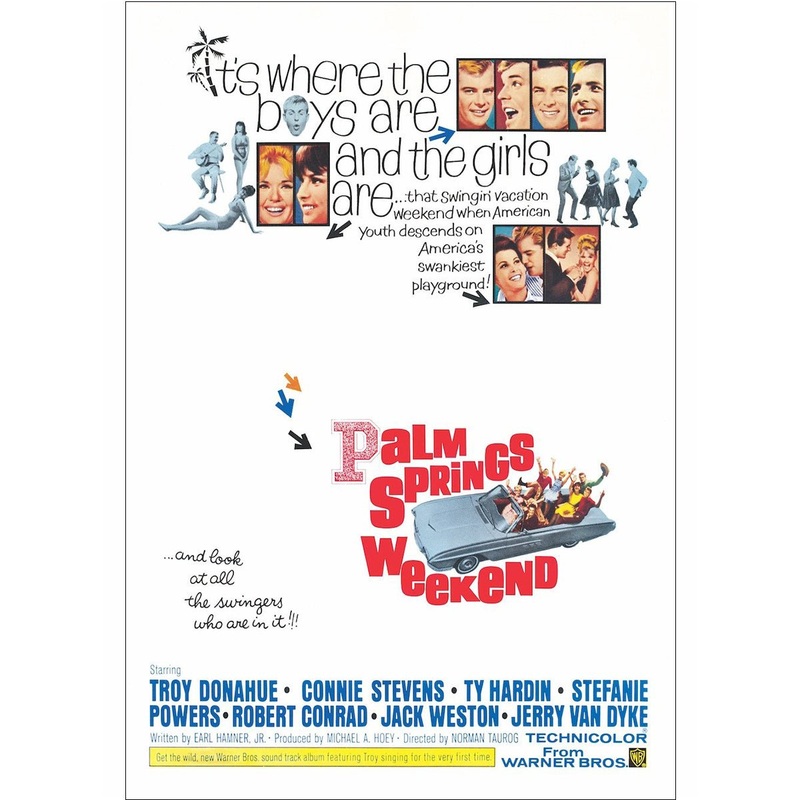 Palm Springs Weekend Poster