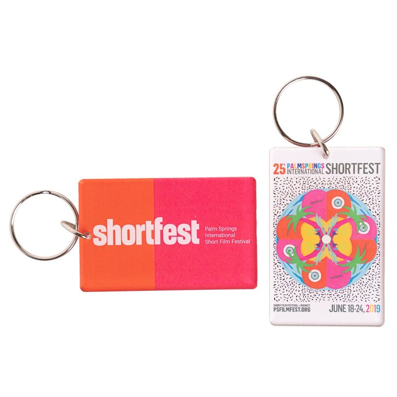 ShortFest 2019 Acrylic Key Chain Tag / Key Ring