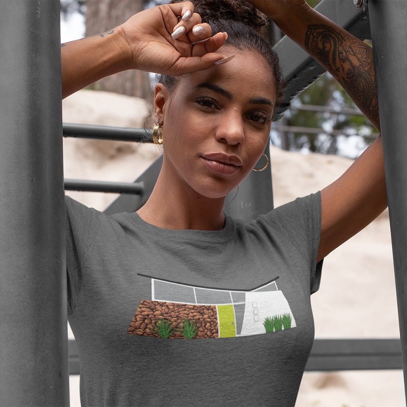 Unisex T-shirt – Midcentury Ranch Club House