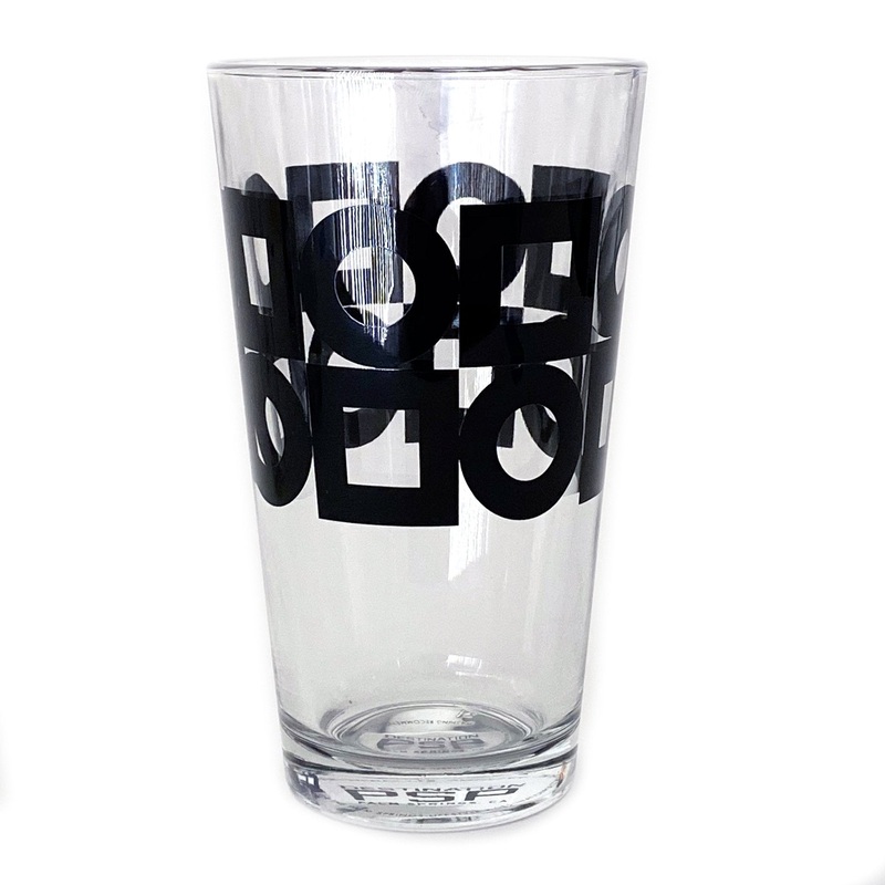 Modernista Beer Glass Set of 4 – Black