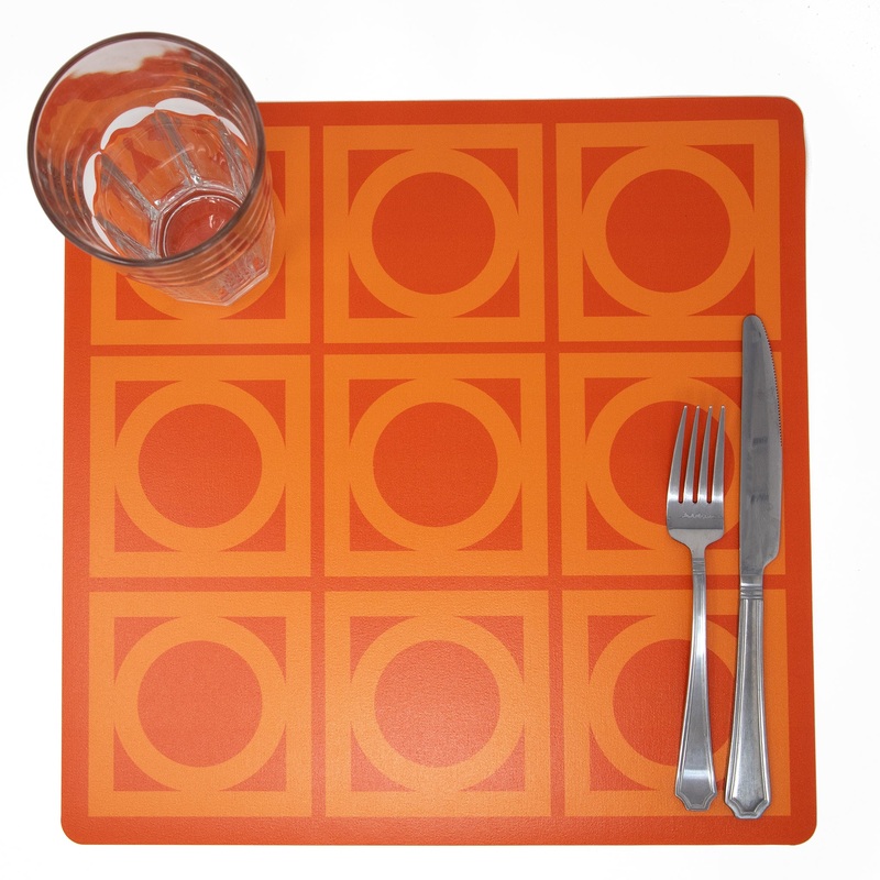Sunmor Vinyl Placemat – Orange