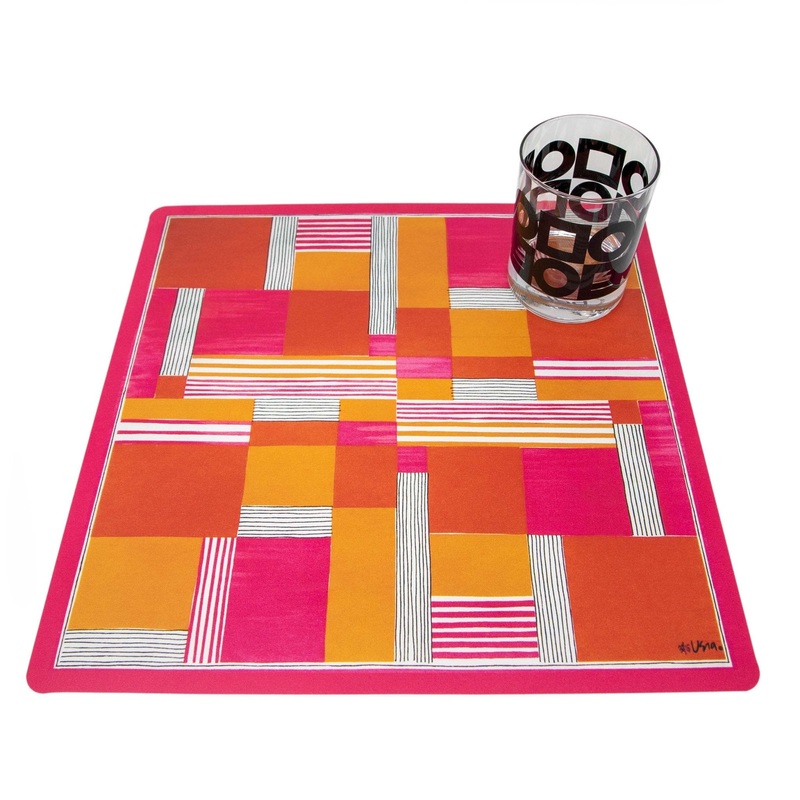 Vera Placemat – Pink Blinds