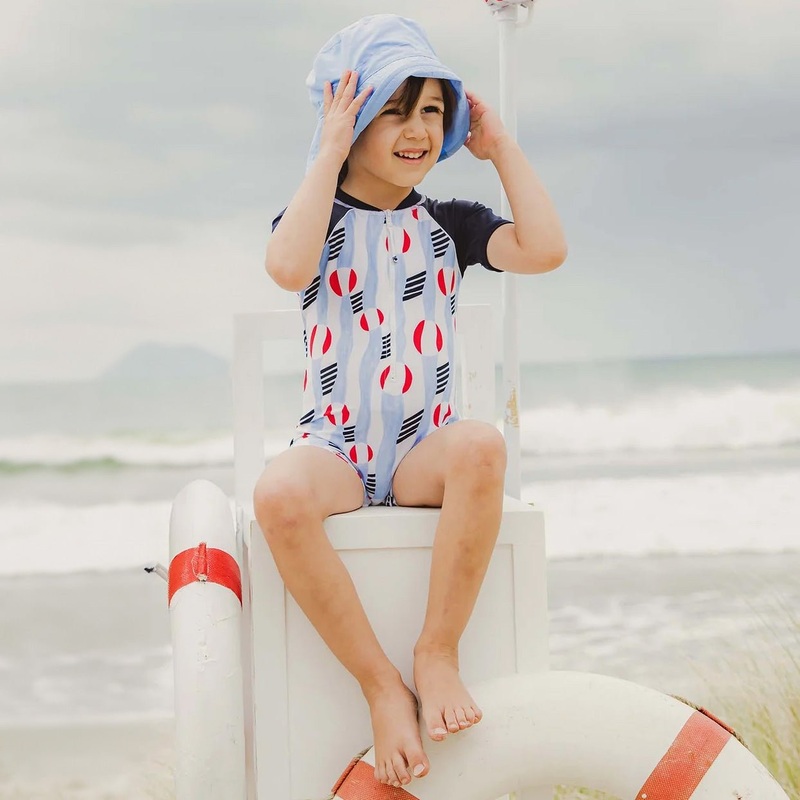 Beach Bounce Sustainable SS Sunsuit