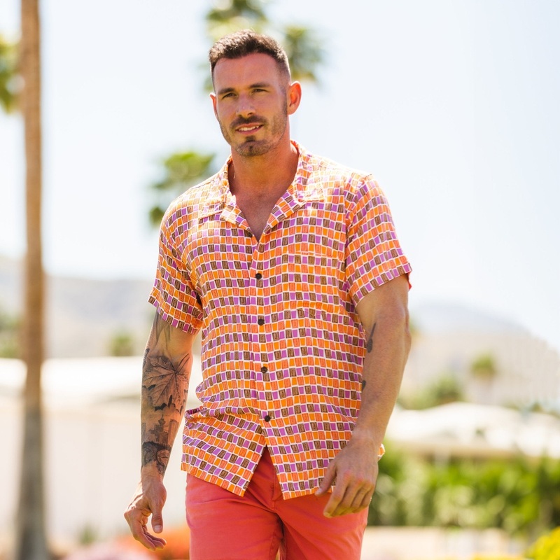 Button Front Mod Shirt – Tiki