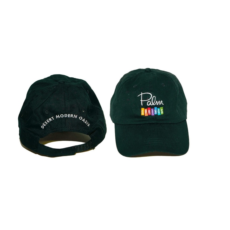 Palm Springs Rainbow Cap – Black