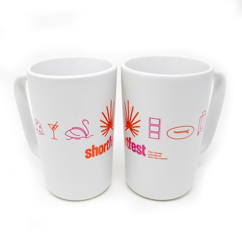 Shortfest 14 oz Ledge Mug (White)