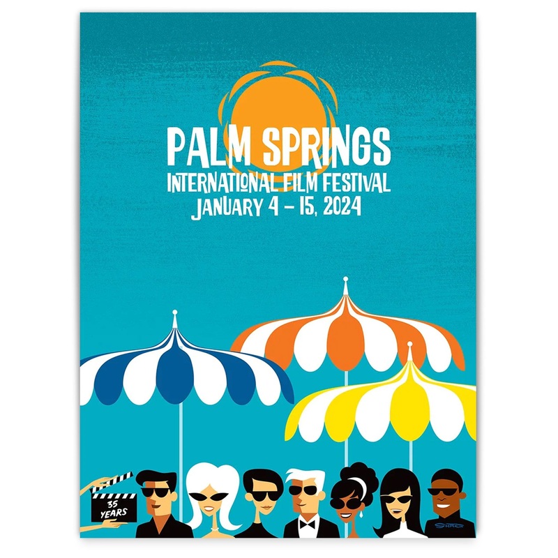 2024 Shag Palm Springs International Film Festival Poster