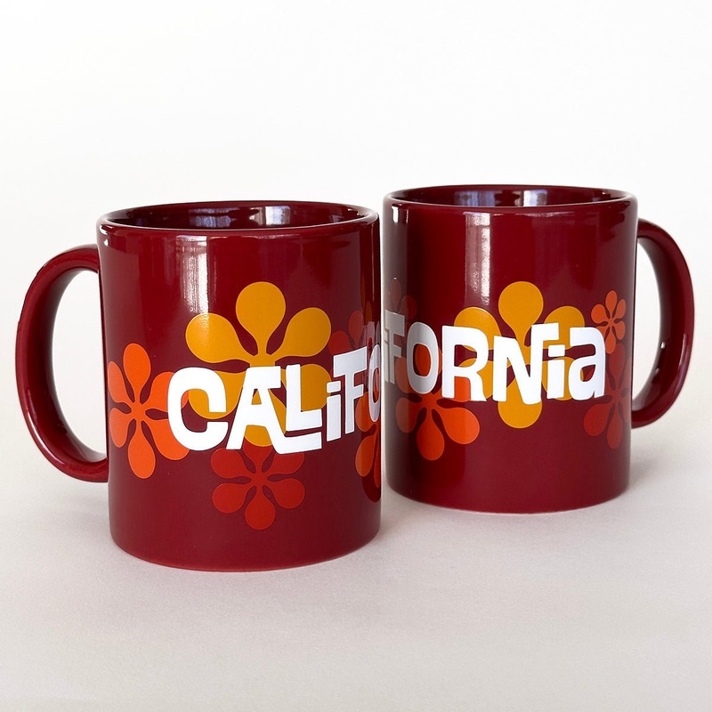 California Modfest Mug (Cardinal Red)