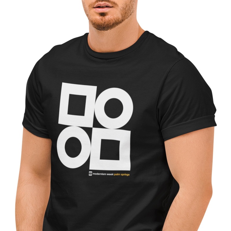 Modernism Week Modernista Unisex T-shirt – Black