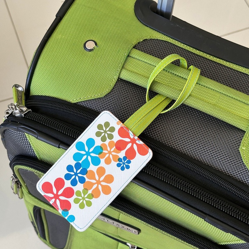 Modfest Luggage Tag – Multi Color