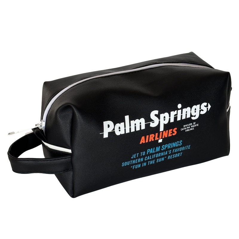 Palm Springs Airlines Toiletry Bag – Black