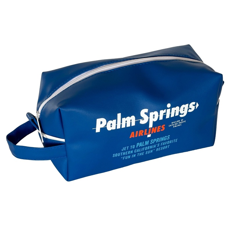 Palm Springs Airlines Toiletry Bag – Royal Blue