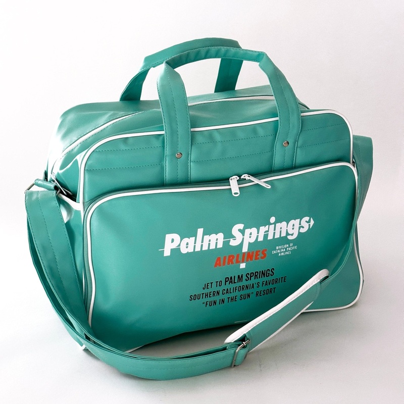 Palm Springs Airlines Weekender Bag – Aqua