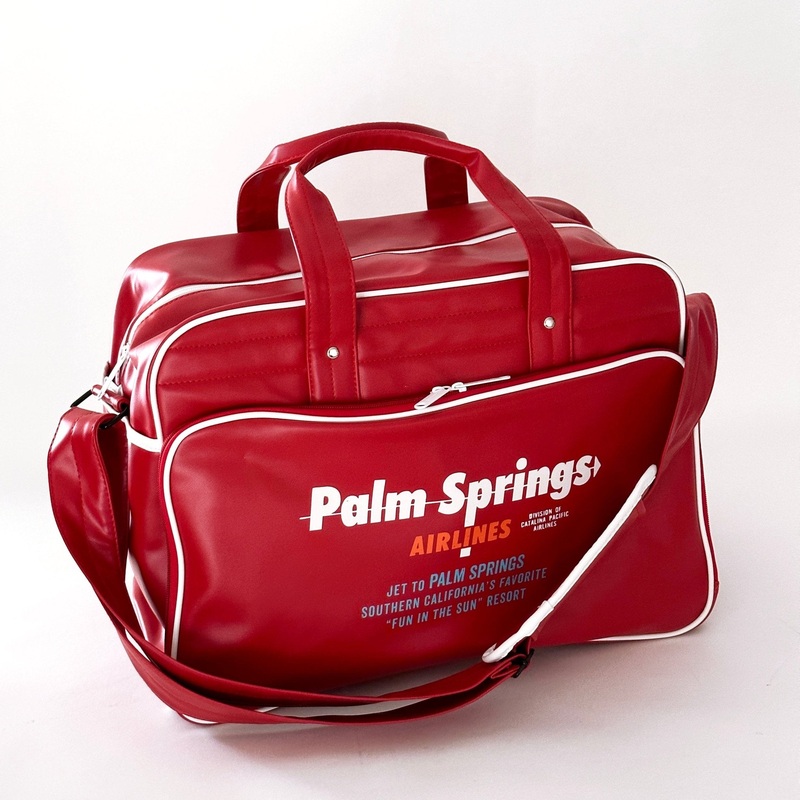 Palm Springs Airlines Weekender Bag – Red