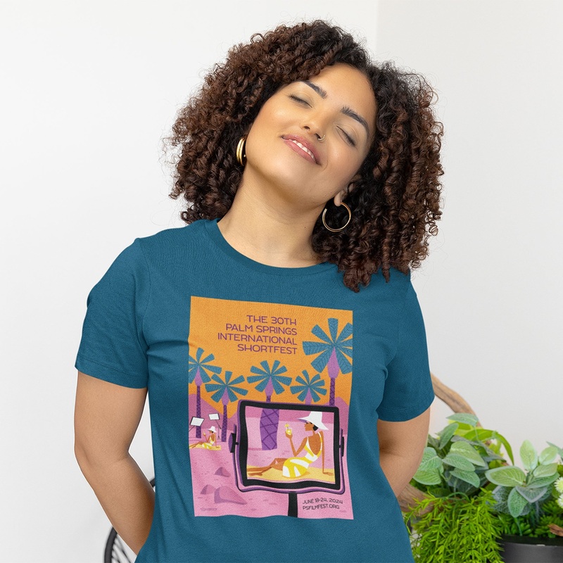 2024 Shortfest by SHAG Unisex T-Shirt – Deep Teal