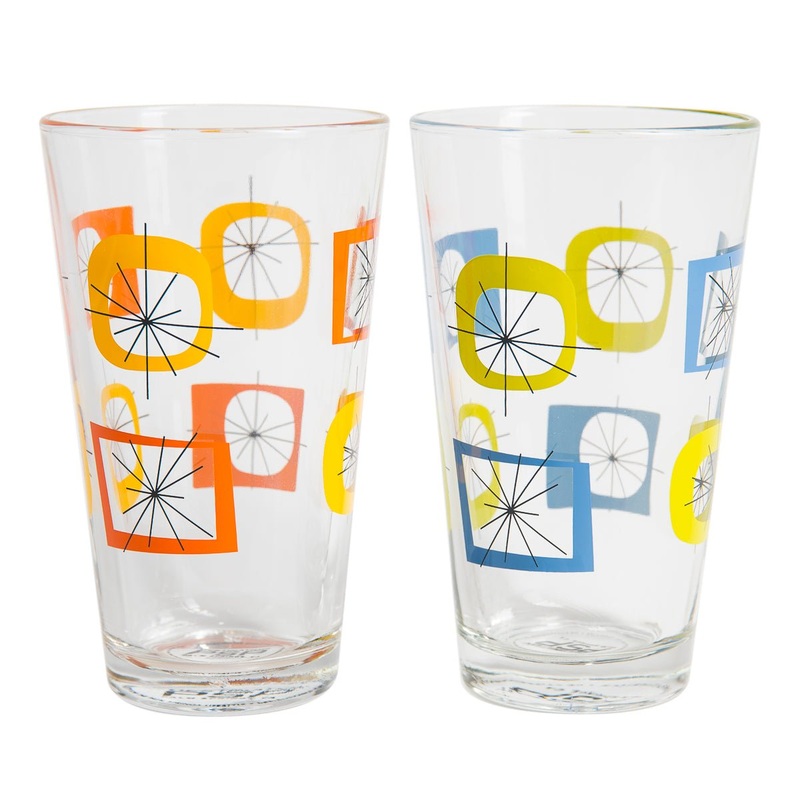 Atomic Design Beer Glass Set of 4 – Mixed