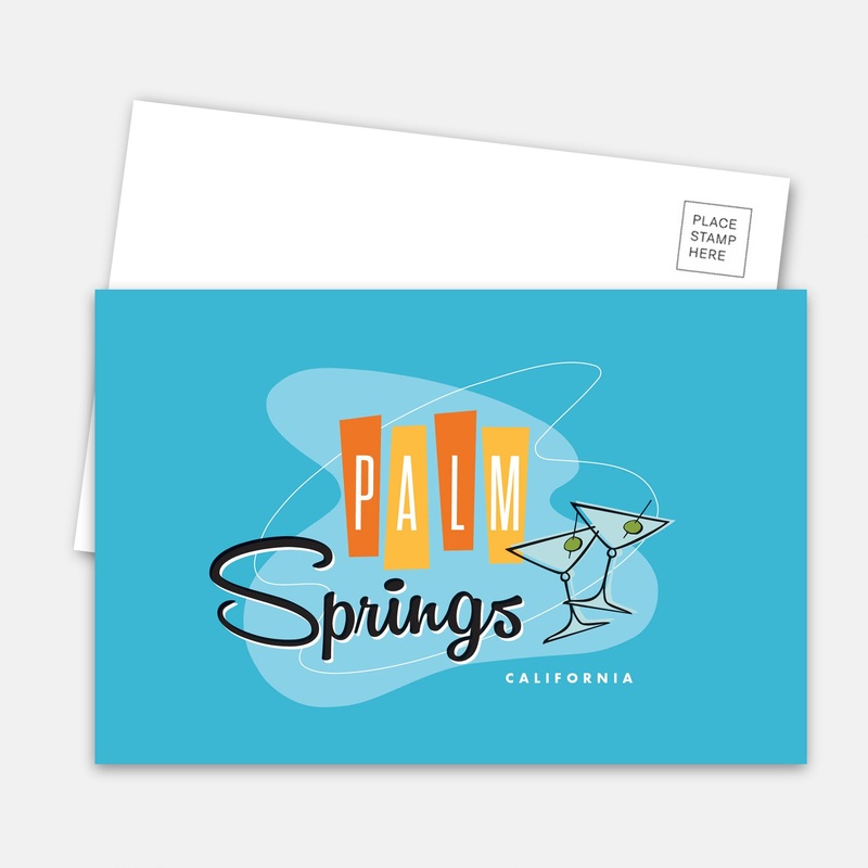 DPSP Postcard – Palm Springs Martini
