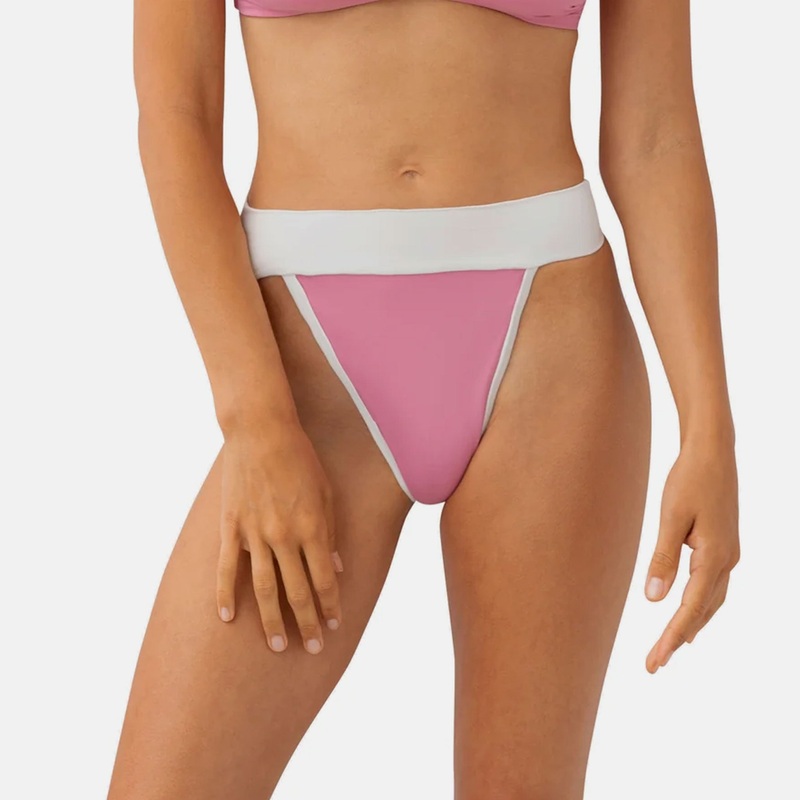 KYA Camilia Reversible Swim Bottom –  Azalea/Vanilla