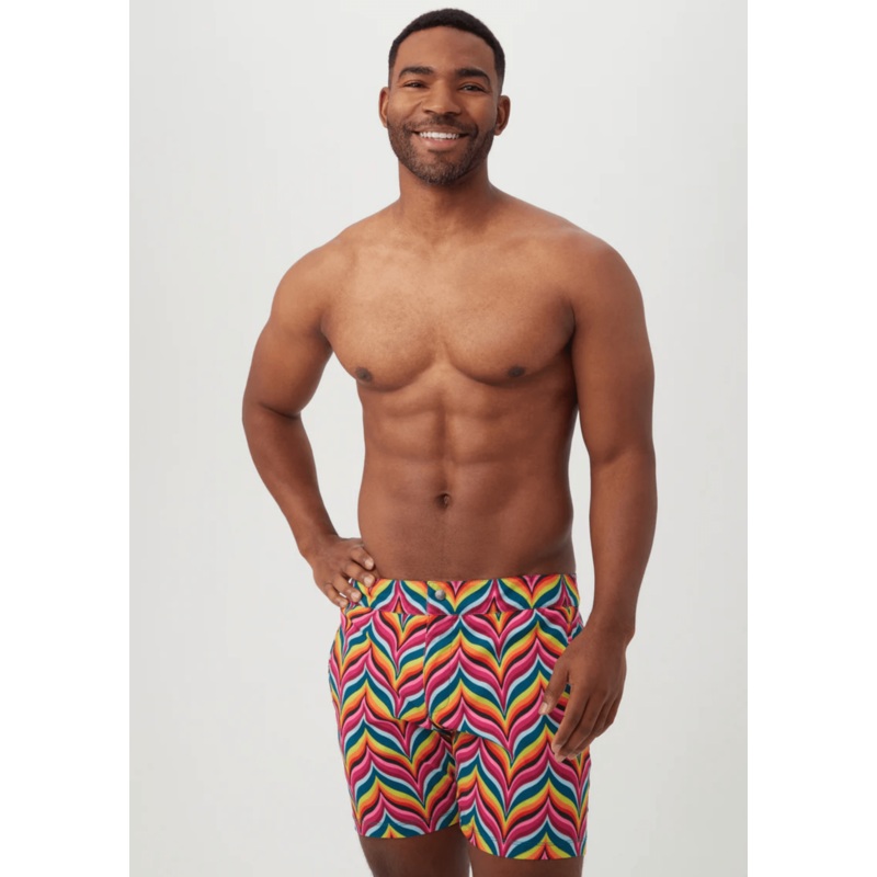 Mr. Turk Honolulu Board Short – Chelsea Chevron Print