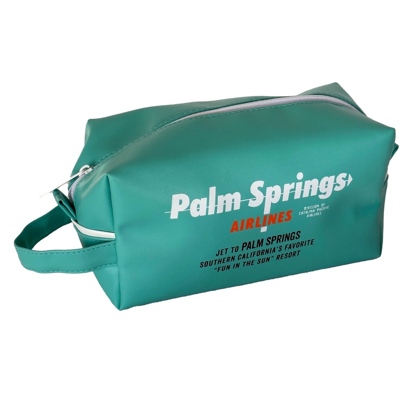 Palm Springs Airlines Toiletry Bag – Aqua